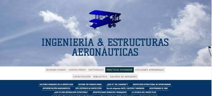 Ingeniería y estructura aeronáuticas.