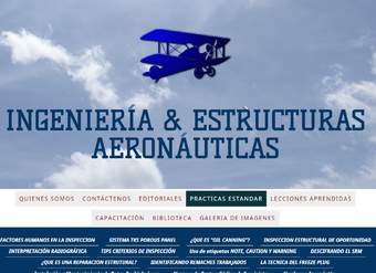 Ingeniería y estructura aeronáuticas.