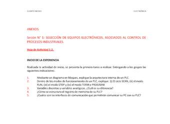 CEDEM, INACAP. (2017). Anexos. Automatización Industrial. Programa de Apoyo a la implementación curricular. 4° medio. Electrónica.