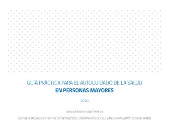 Guía práctica para el autocuidado de la salud en personas mayores