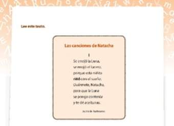 Conexiones personales las canciones de Natacha