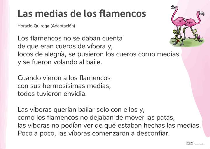 Las medias de los flamencos