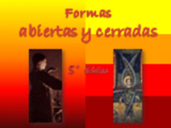 Formas Abiertas y Cerradas