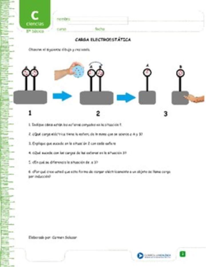 Carga electroestática