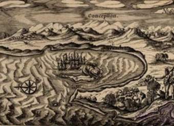 Ciudad de Concepción en 1600