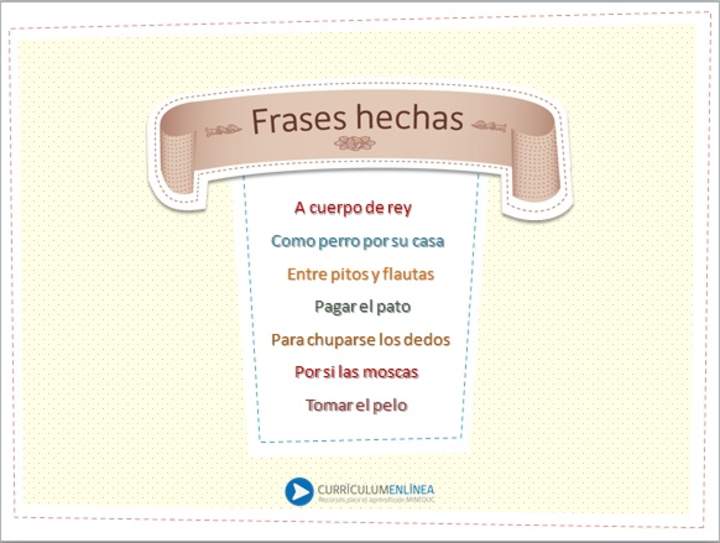 Frases hechas