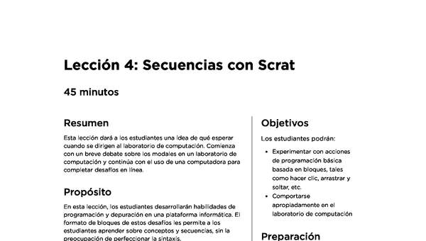 Lección 4: Secuencias con Scrat