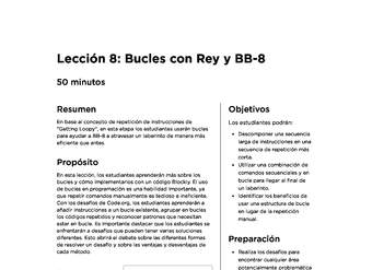 Lección 8: Loops con Rey y BB-8