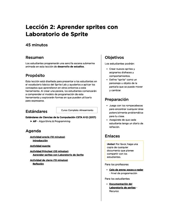 Lección 02: Aprender sprites con Laboratorio de Sprite