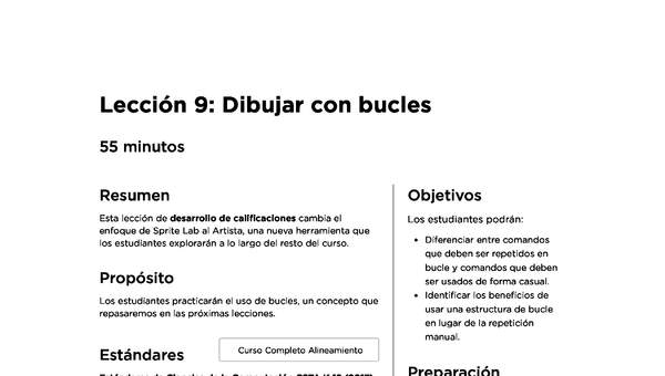 Lección 9: Dibujar con bucles