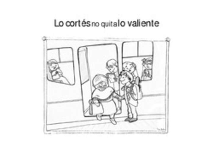 Lo cortés no quita lo valiente