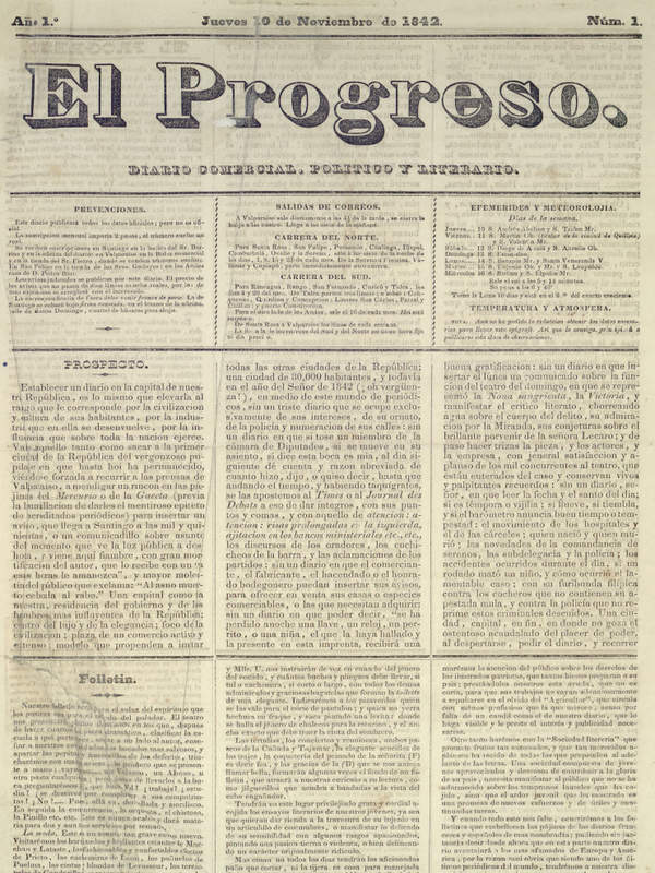 El Progreso (1842-1853)
