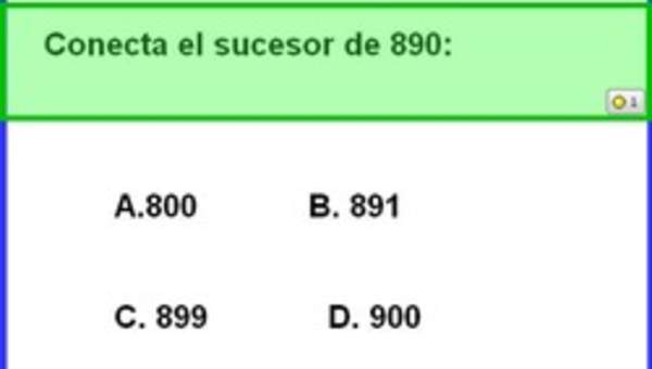 Encontrar el sucesor de un número (I)