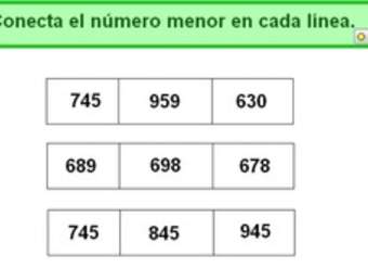 Encontrar el número menor entre varios dados