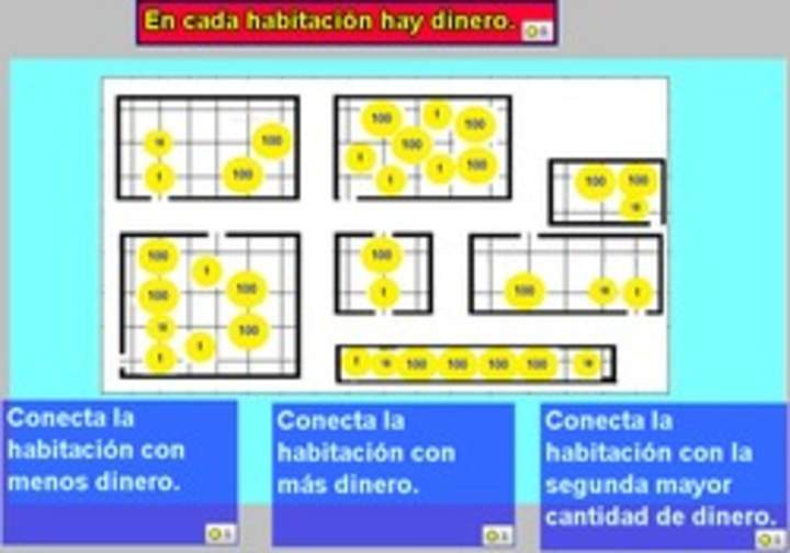 Componer y comparar números utilizando monedas