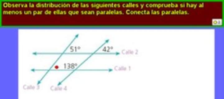 Reconocer rectas paralelas (II)