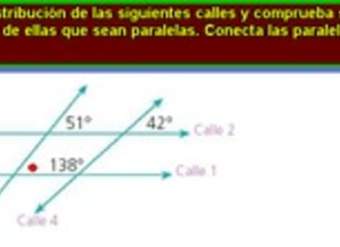 Reconocer rectas paralelas (II)