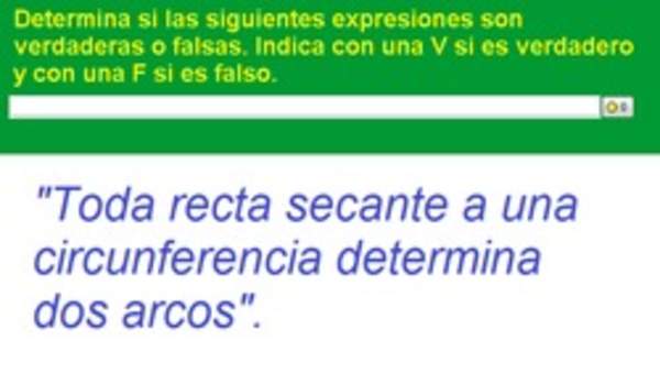 Identificar propiedades de los elementos de la circunferencia (II)