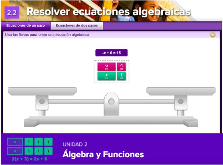 Resolver ecuaciones algebraicas