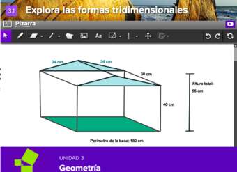 Explora las formas tridimensionales