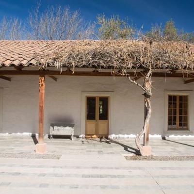 Casa en la que nació el ex Presidente Pedro Aguirre Cerda, sector de Pocuro, pueblo de Calle Larga.