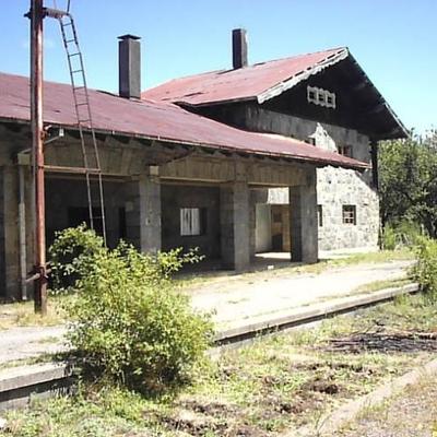 Estación Ferroviaria El Manzanar, Curacautín.