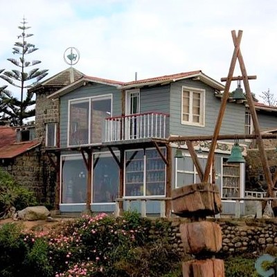 Casa de Pablo Neruda en Isla Negra, El Quisco.