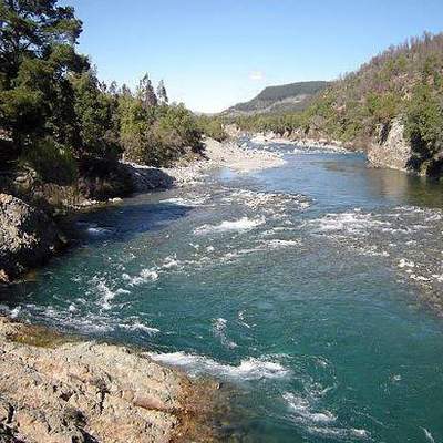 Cajón del río Achibueno, Linares.