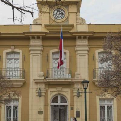 Edificio de la actual Gobernación Provincial de Cachapoal, Plaza de Los Héroes de Rancagua.