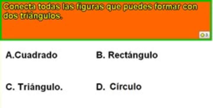 Figuras que se pueden armar con dos triángulos