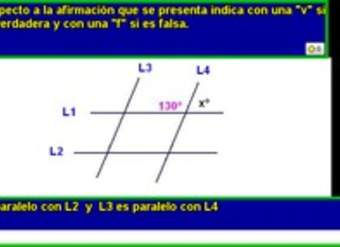 Rectas paralelas cortadas por una trasnversal