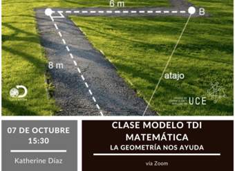 Clase modelo matemática: La geometría nos ayuda