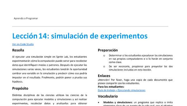 Lección14: simulación de experimentos