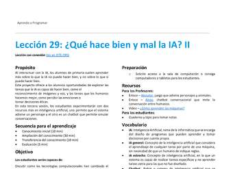 Unidad 4 - Lección 29: ¿Qué hace bien y mal la IA? II