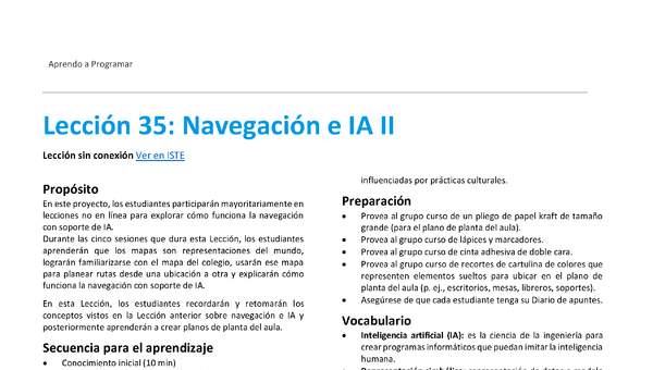 Unidad 4 - Lección 35: Navegación e IA II