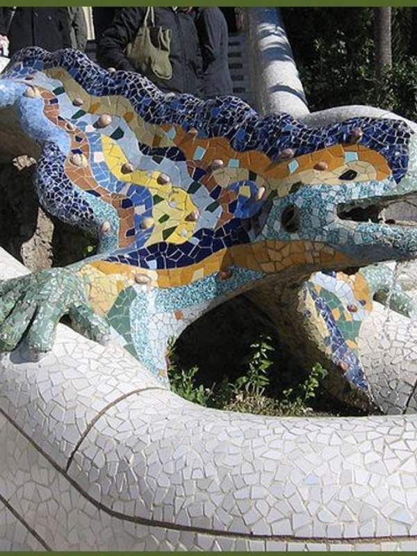 Imágenes de la Lagartija o Salamandra de Antonio Gaudí