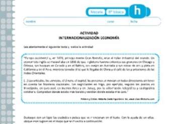 Internacionalización de la economía