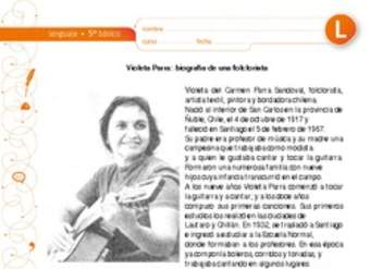 Violeta Parra: biografía de una folclorista