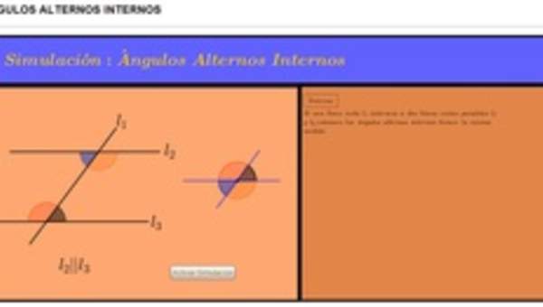 Ángulos alternos internos