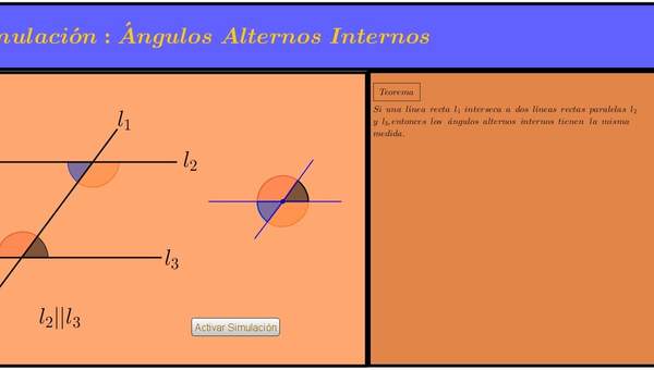 Ángulos alternos internos