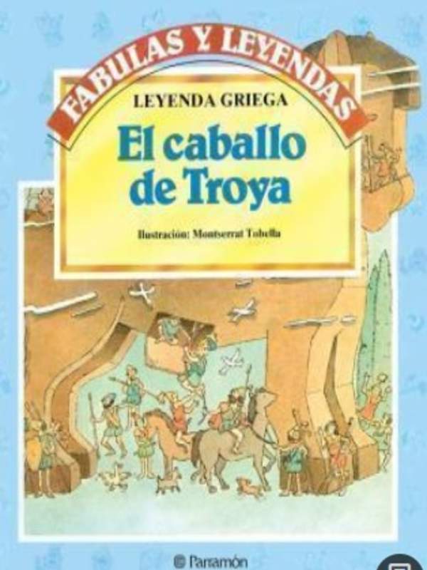 El caballo de Troya. Leyenda griega