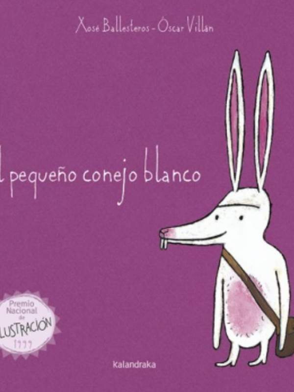 El pequeño conejo blanco