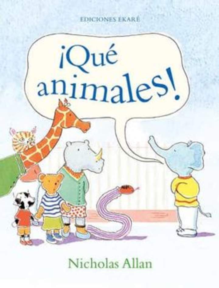 ¡Qué animales!