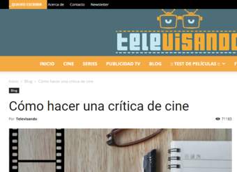 televisando: Cómo hacer una crítica de cine