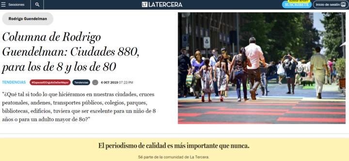 la tercera: Ciudades 880: para los de 8 y los de 80