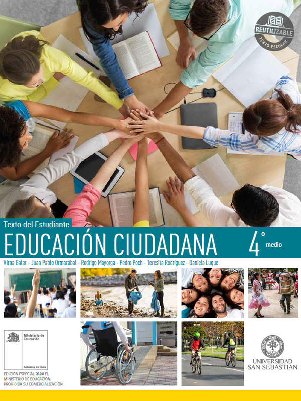 Educación Ciudadana 4° Medio, Texto del estudiante