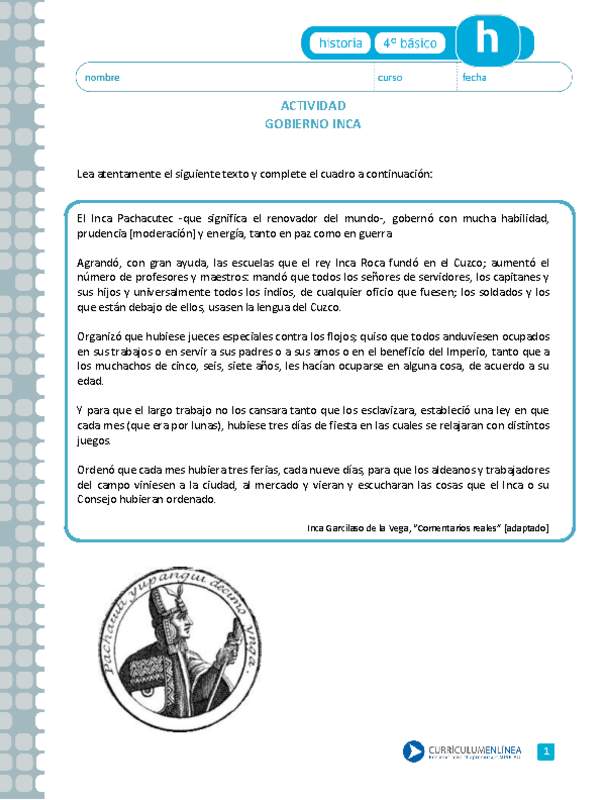 Gobierno Inca