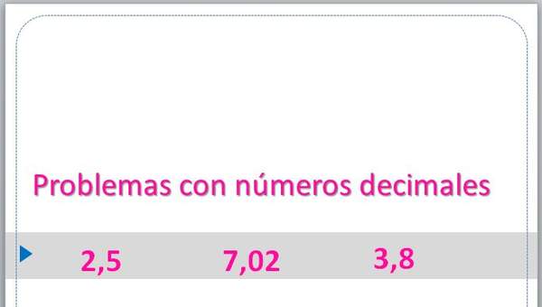 Problemas de sumas o restas con decimales