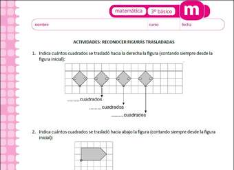 Reconocer figuras trasladadas