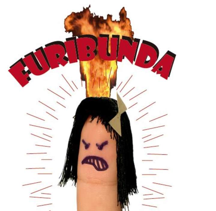 Afiche de vocabulario: furibunda